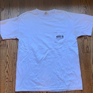 White Oklahoma Chi Omega T-shirt